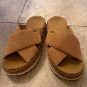 UGG Goldenstar Crossband Slides